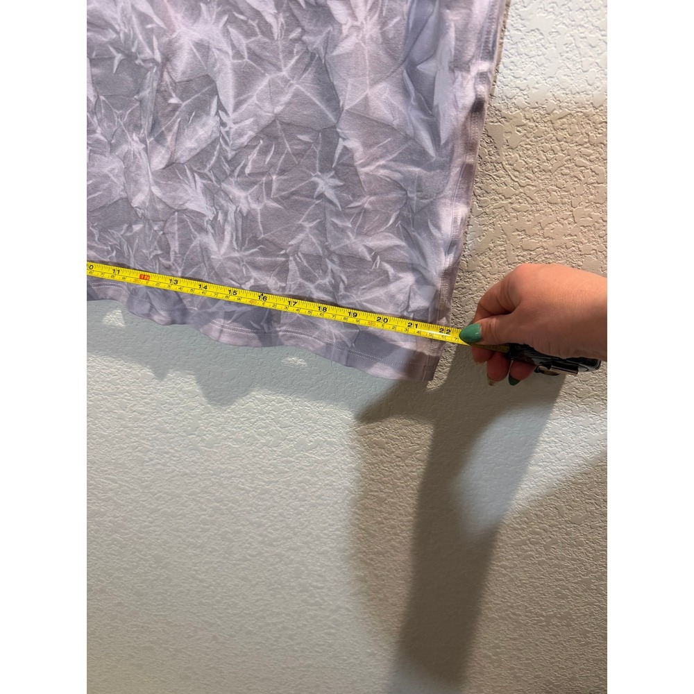 Lululemon Women Muscle Tank Lavender Tie Dye Purple Size 6 - Picture 7 of 8